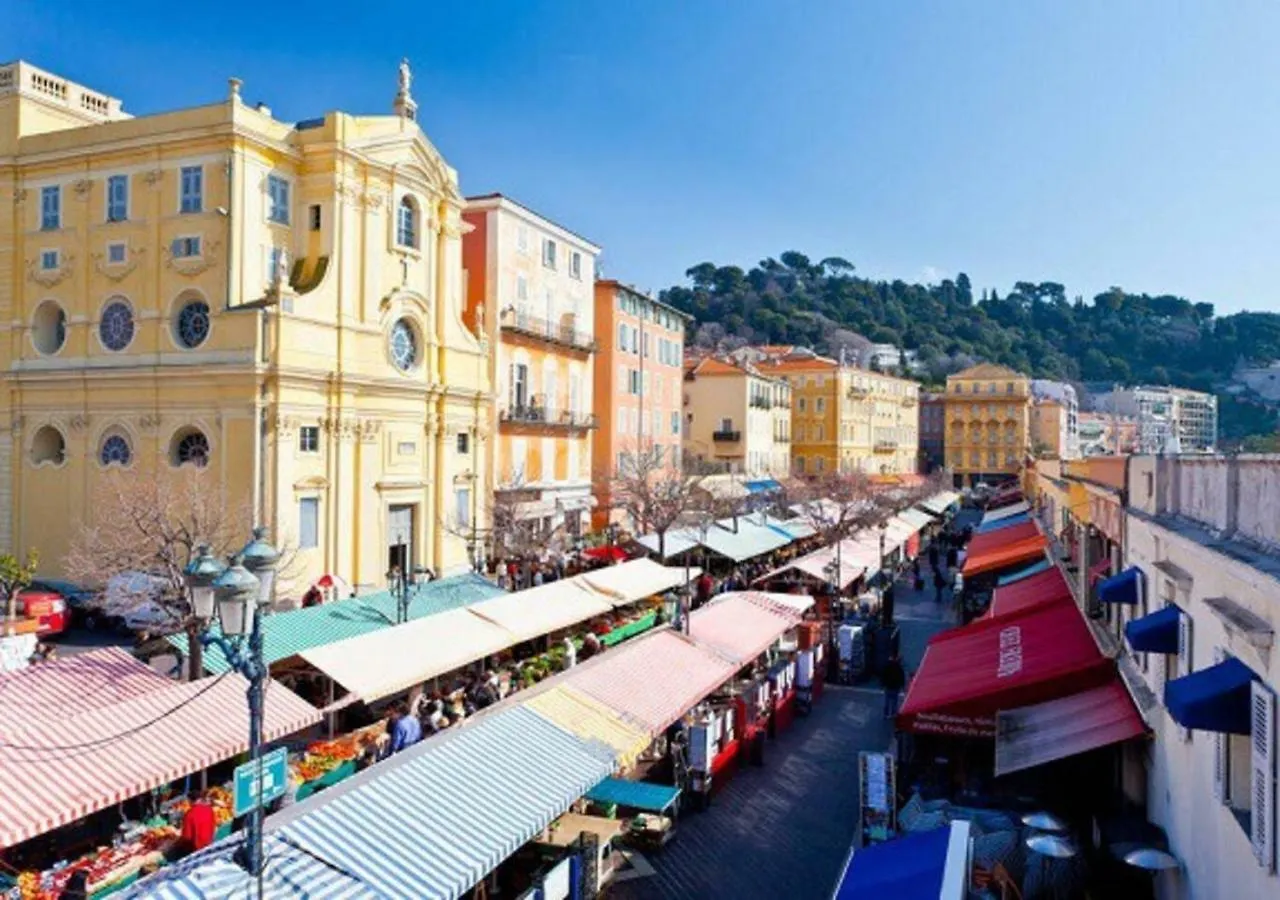 Fontaine - Charming Provencal, Clim, 6 Guest, Old Town Nice Lägenhet
