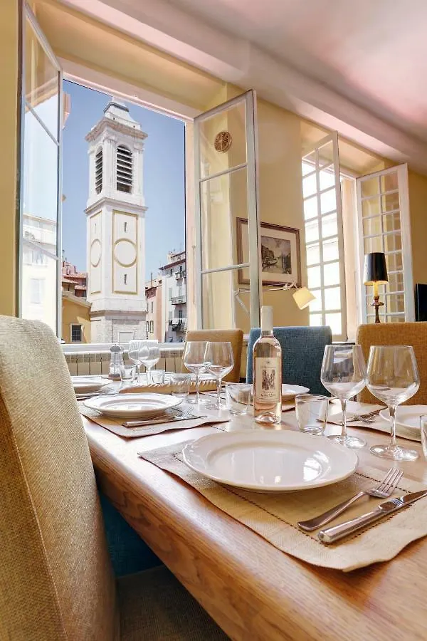 Fontaine - Charming Provencal, Clim, 6 Guest, Old Town Nice Apartment